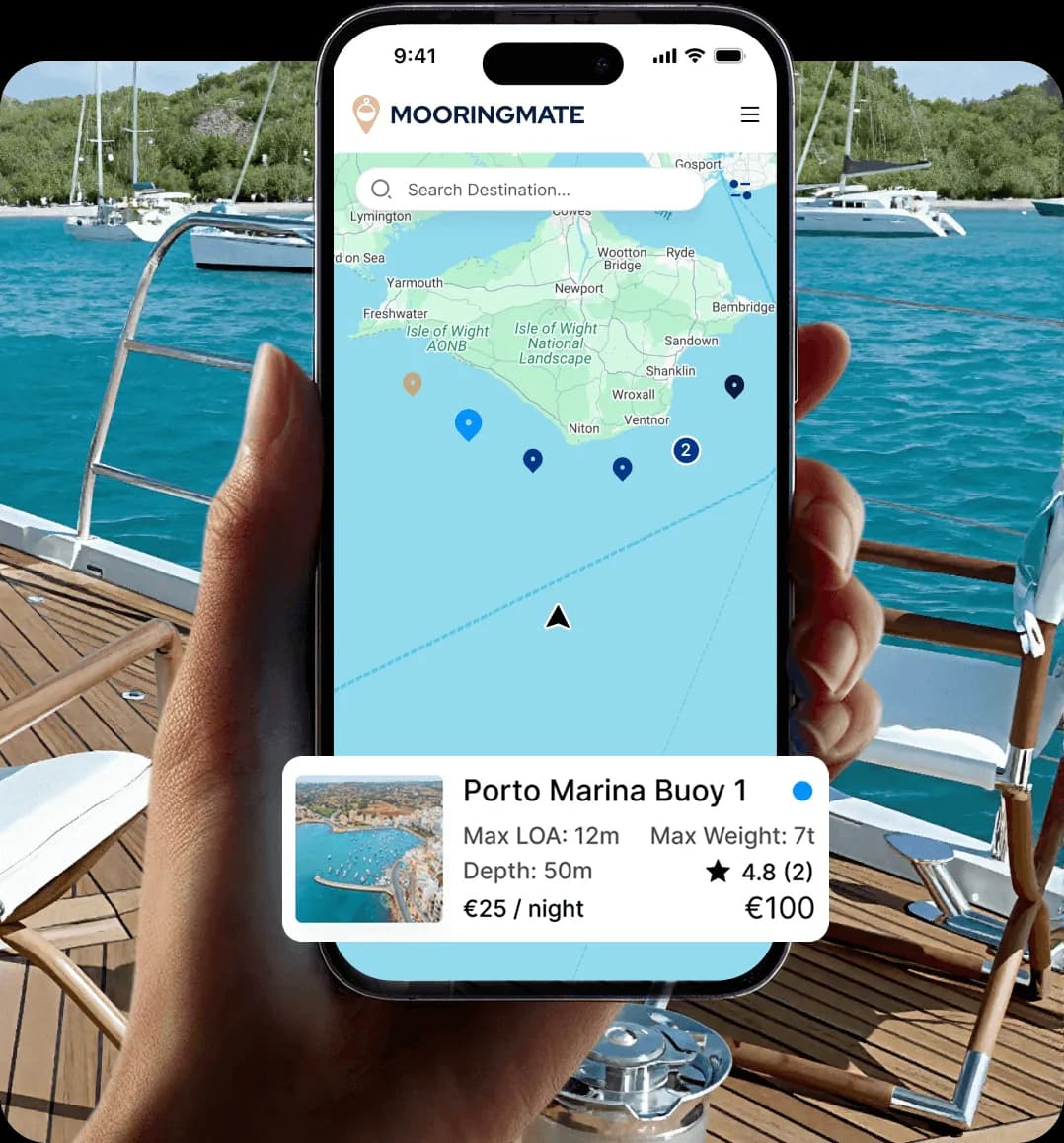 Trusted mooring buoys